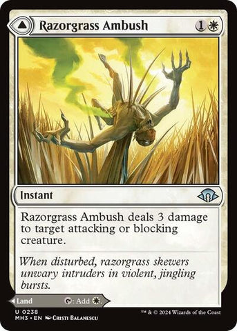 Razorgrass Ambush (Modern Horizons 3) Near Mint Foil