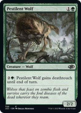 Pestilent Wolf (Jumpstart 2022) Near Mint