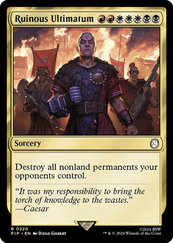 Ruinous Ultimatum (Universes Beyond: Fallout) Near Mint