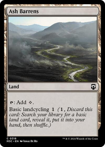 Ash Barrens (Commander: Modern Horizons 3) Near Mint