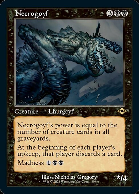 Necrogoyf (Retro Frame) (Modern Horizons 2) Near Mint