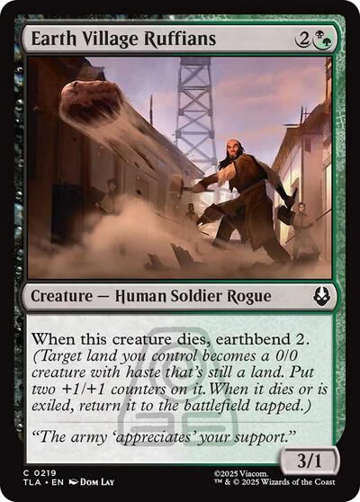 Earth Village Ruffians (Avatar: The Last Airbender) Near Mint
