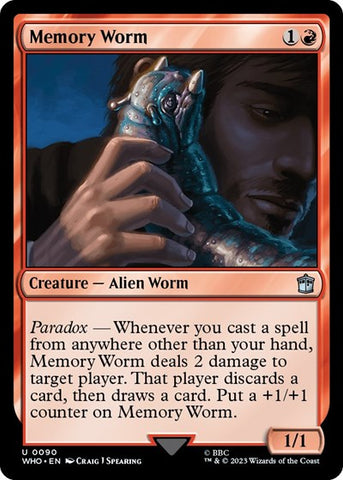 Memory Worm (Universes Beyond: Doctor Who) Near Mint