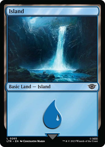 Island (0265) (Universes Beyond: The Lord of the Rings: Tales of Middle-earth) Near Mint Foil