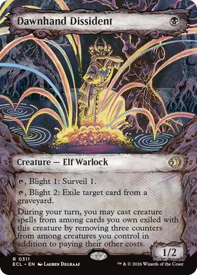 Dawnhand Dissident (Showcase) (Lorwyn Eclipsed) Near Mint