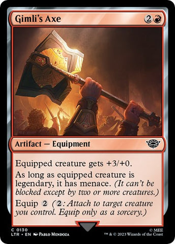 Gimli's Axe (Universes Beyond: The Lord of the Rings: Tales of Middle-earth) Near Mint Foil