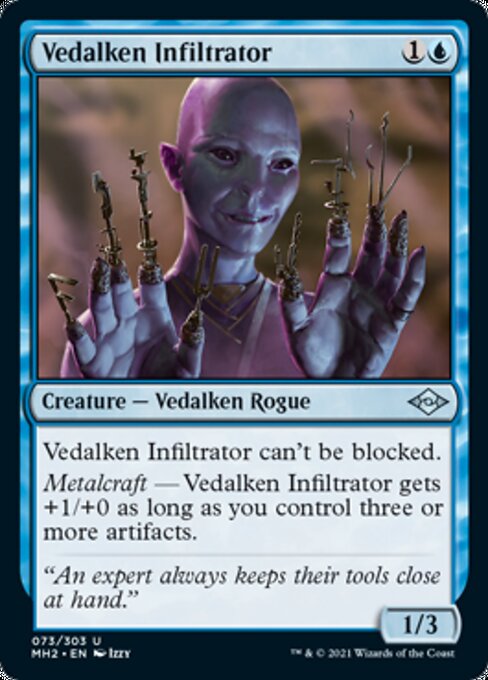 Vedalken Infiltrator (Modern Horizons 2) Near Mint Foil