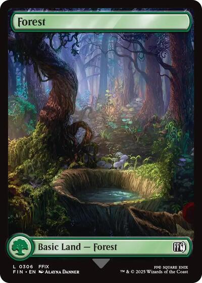 Forest (0306) (Universes Beyond: FINAL FANTASY) Near Mint Foil