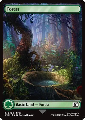 Forest (0306) (Universes Beyond: FINAL FANTASY) Near Mint Foil