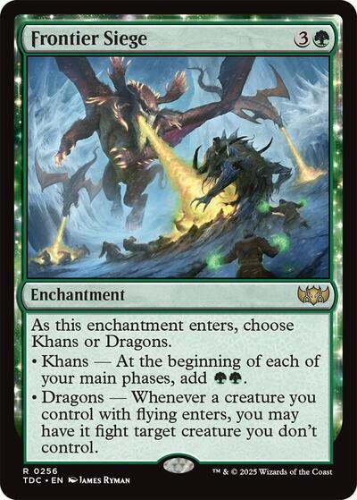 Frontier Siege (Commander: Tarkir: Dragonstorm) Near Mint