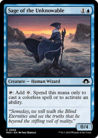 Sage of the Unknowable (Modern Horizons 3) Near Mint Foil