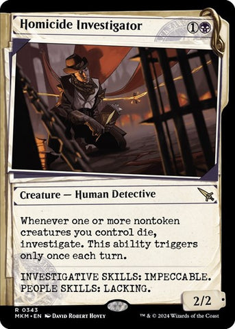 Homicide Investigator (Showcase) (Murders at Karlov Manor) Near Mint
