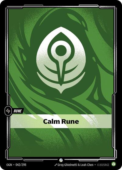 Calm Rune (Origins) Near Mint