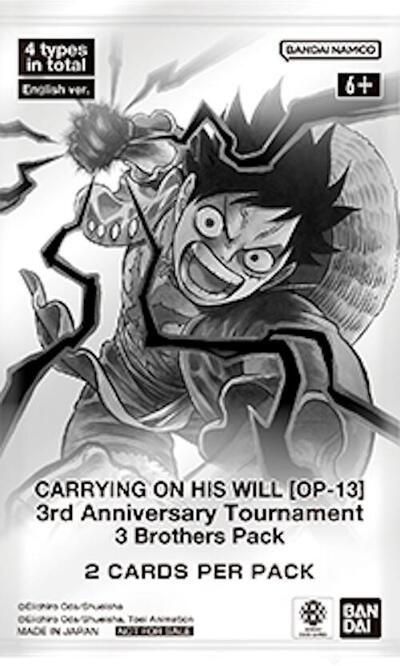 Carrying On His Will 3rd Anniversary Tournament 3 Brothers Pack