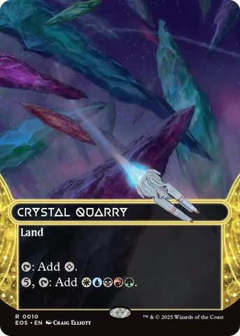Crystal Quarry (0010) (Borderless) (Stellar Sights) Near Mint