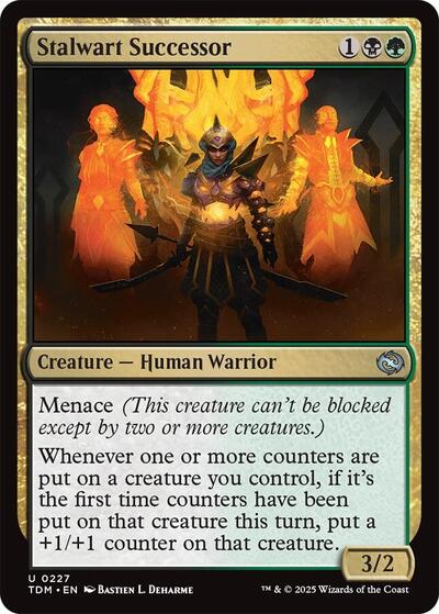 Stalwart Successor (Tarkir: Dragonstorm) Near Mint Foil