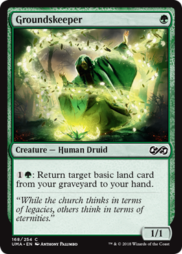 Groundskeeper (Ultimate Masters) Near Mint Foil