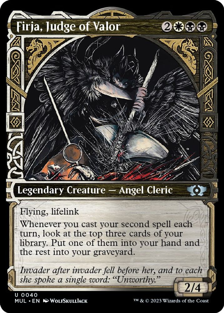 Firja, Judge of Valor