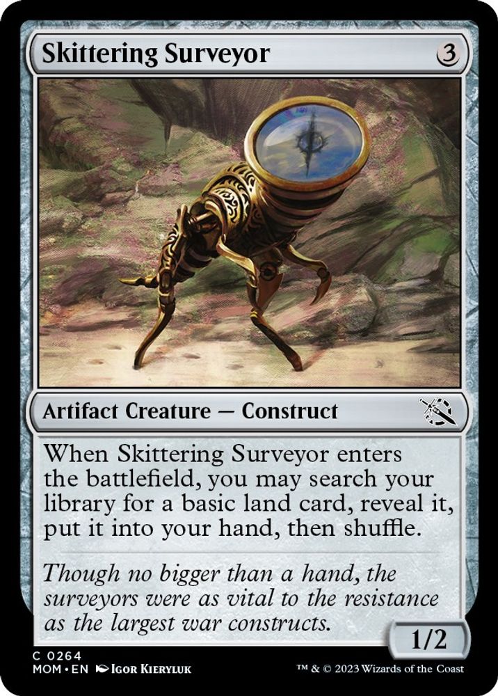 Skittering Surveyor