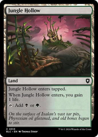 Jungle Hollow (Commander: Bloomburrow) Near Mint