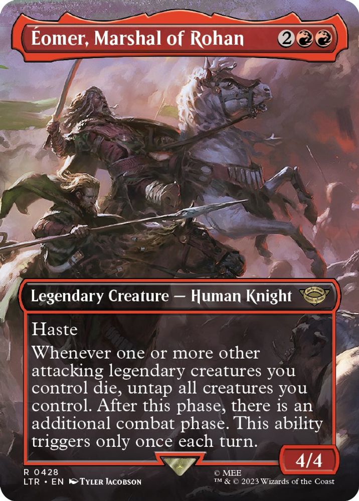Eomer, Marshal of Rohan (Borderless)
