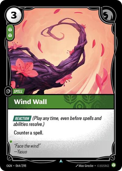 Wind Wall (Origins) Near Mint