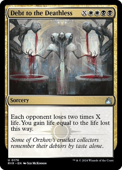 Debt to the Deathless (Ravnica Remastered) Near Mint Foil