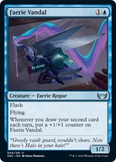 Faerie Vandal (Streets of New Capenna) Near Mint Foil