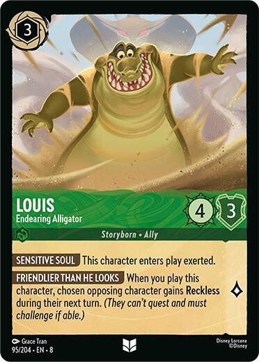Louis - Endearing Alligator (Reign of Jafar) Near Mint