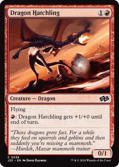 Dragon Hatchling (Foundations Jumpstart) Near Mint