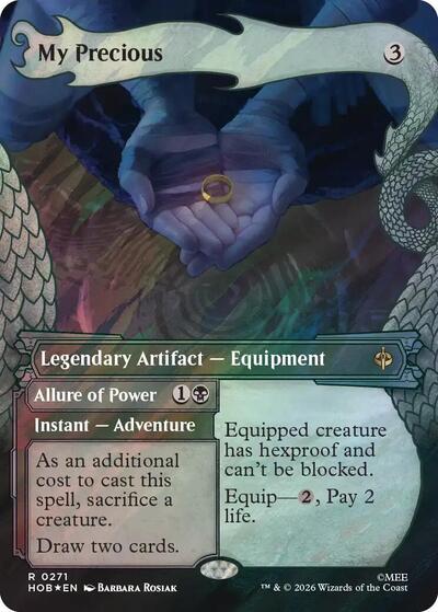 My Precious (Showcase) (Surge Foil) (The Hobbit) Near Mint Foil