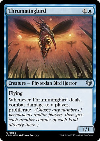 Thrummingbird (Commander Masters) Near Mint