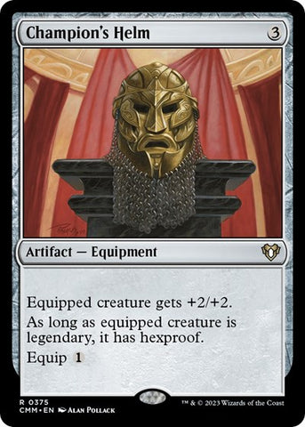 Champion's Helm (Commander Masters) Near Mint