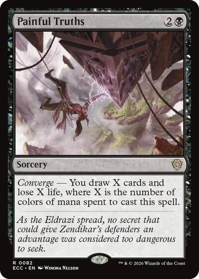 Painful Truths (Commander: Lorwyn Eclipsed) Near Mint