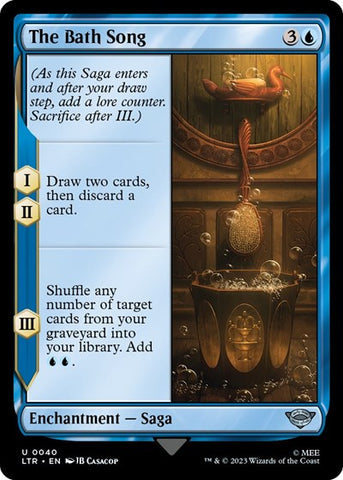 The Bath Song (Universes Beyond: The Lord of the Rings: Tales of Middle-earth) Near Mint