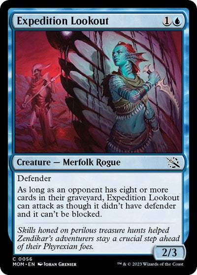 Expedition Lookout (March of the Machine) Near Mint Foil
