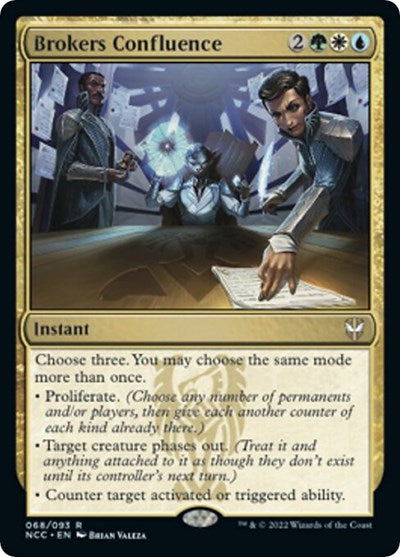 Brokers Confluence (Commander: Streets of New Capenna) Near Mint