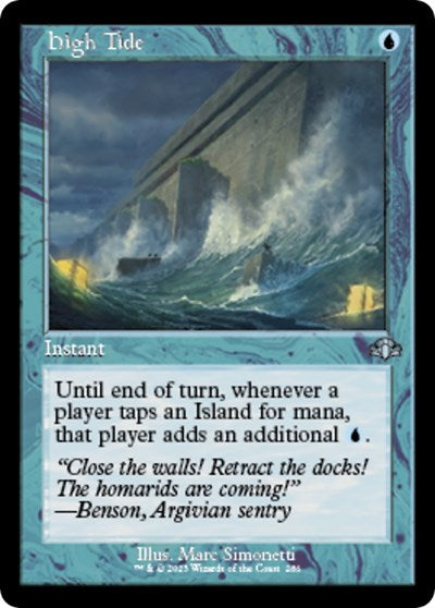 High Tide (Retro Frame) (Dominaria Remastered) Near Mint