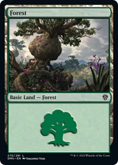 Forest (275) (Dominaria United) Near Mint