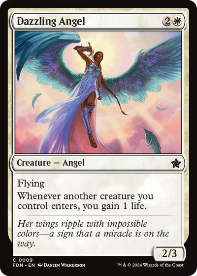 Dazzling Angel (Foundations) Near Mint Foil