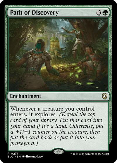 Path of Discovery (Commander: Bloomburrow) Near Mint