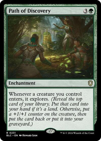 Path of Discovery (Commander: Bloomburrow) Near Mint