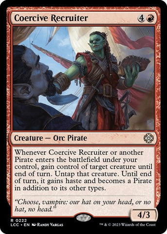 Coercive Recruiter (Commander: The Lost Caverns of Ixalan) Near Mint