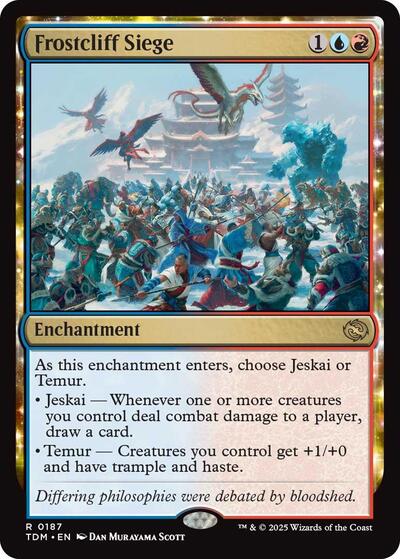 Frostcliff Siege (Tarkir: Dragonstorm) Near Mint Foil