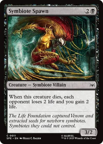 Symbiote Spawn (Marvel's Spider-Man: Eternal-Legal) Near Mint Foil