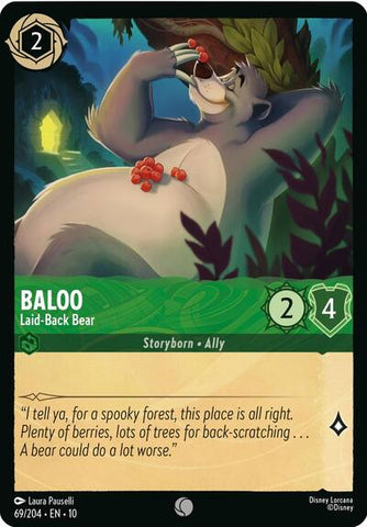 Baloo - Laid-Back Bear (Whispers in the Well) Near Mint
