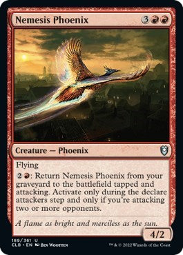 Nemesis Phoenix (Commander Legends: Battle for Baldur's Gate) Near Mint Foil