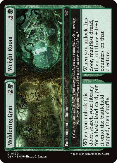 Moldering Gym / Weight Room (Duskmourn: House of Horror) Near Mint