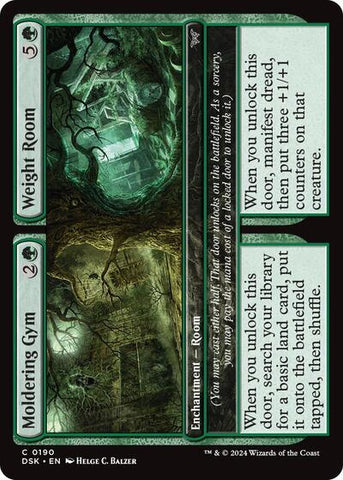 Moldering Gym / Weight Room (Duskmourn: House of Horror) Near Mint