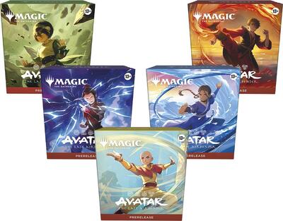 Avatar: The Last Airbender Prerelease Pack (Set of 5)